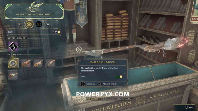 Hogwarts Legacy All Brooms Locations