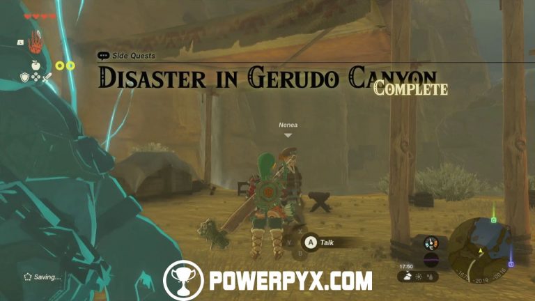 Zelda Tears Of The Kingdom Disaster In Gerudo Canyon Walkthrough