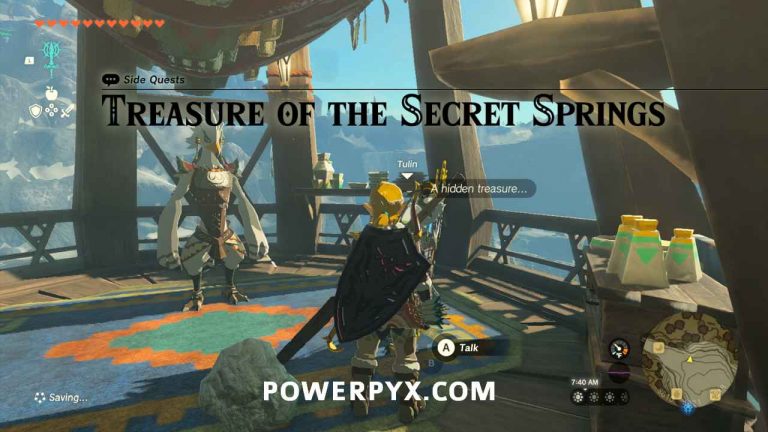 Zelda Tears Of The Kingdom Treasure Of The Secret Springs Walkthrough