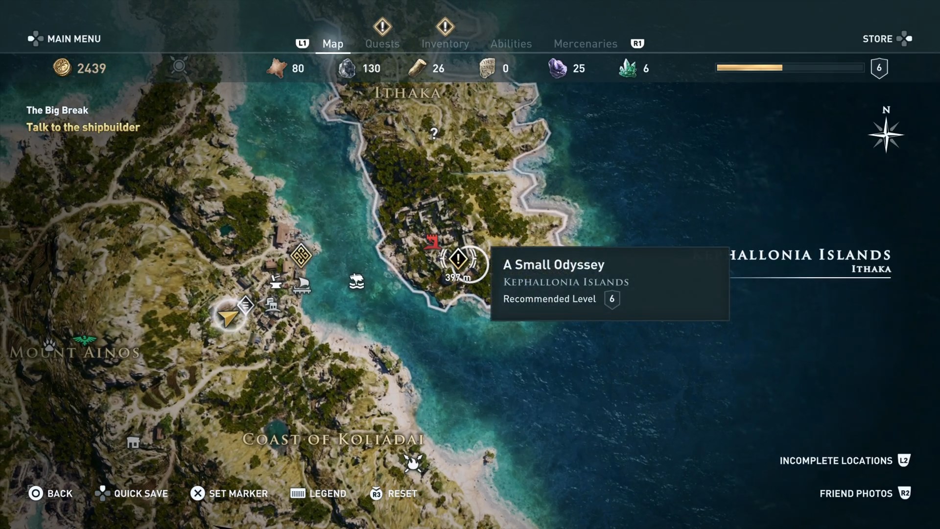 Assassin S Creed Odyssey A Small Odyssey Side Quest Walkthrough