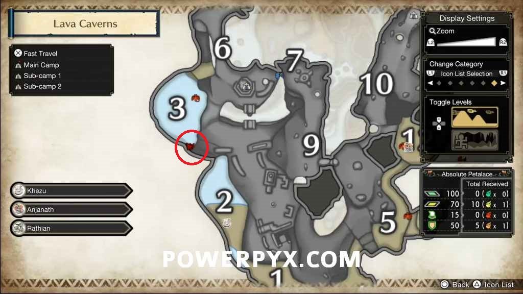 Monster Hunter Rise - Rampage Relic Locations