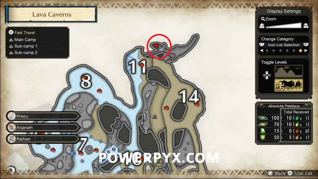 Monster Hunter Rise - Rampage Relic Locations