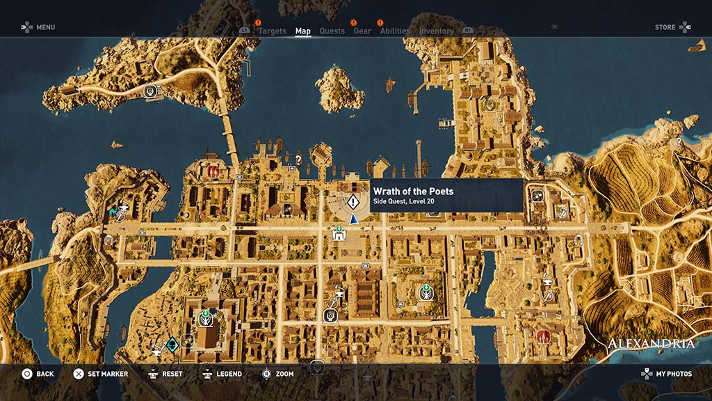 Assassin's Creed: Origins Guide & Walkthrough - The Royal Palace (Location)