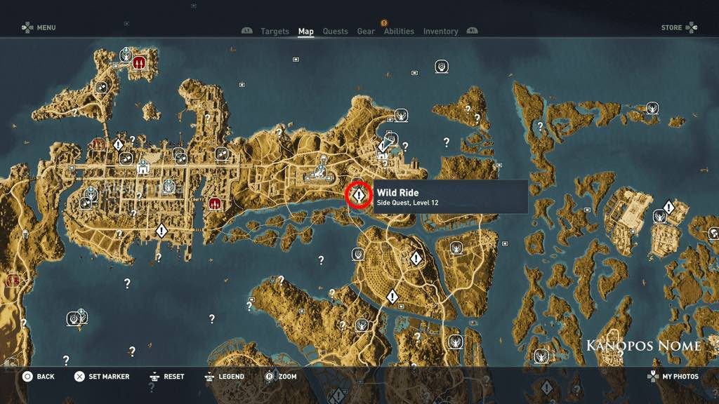 Isu map, Assassin's Creed Wiki