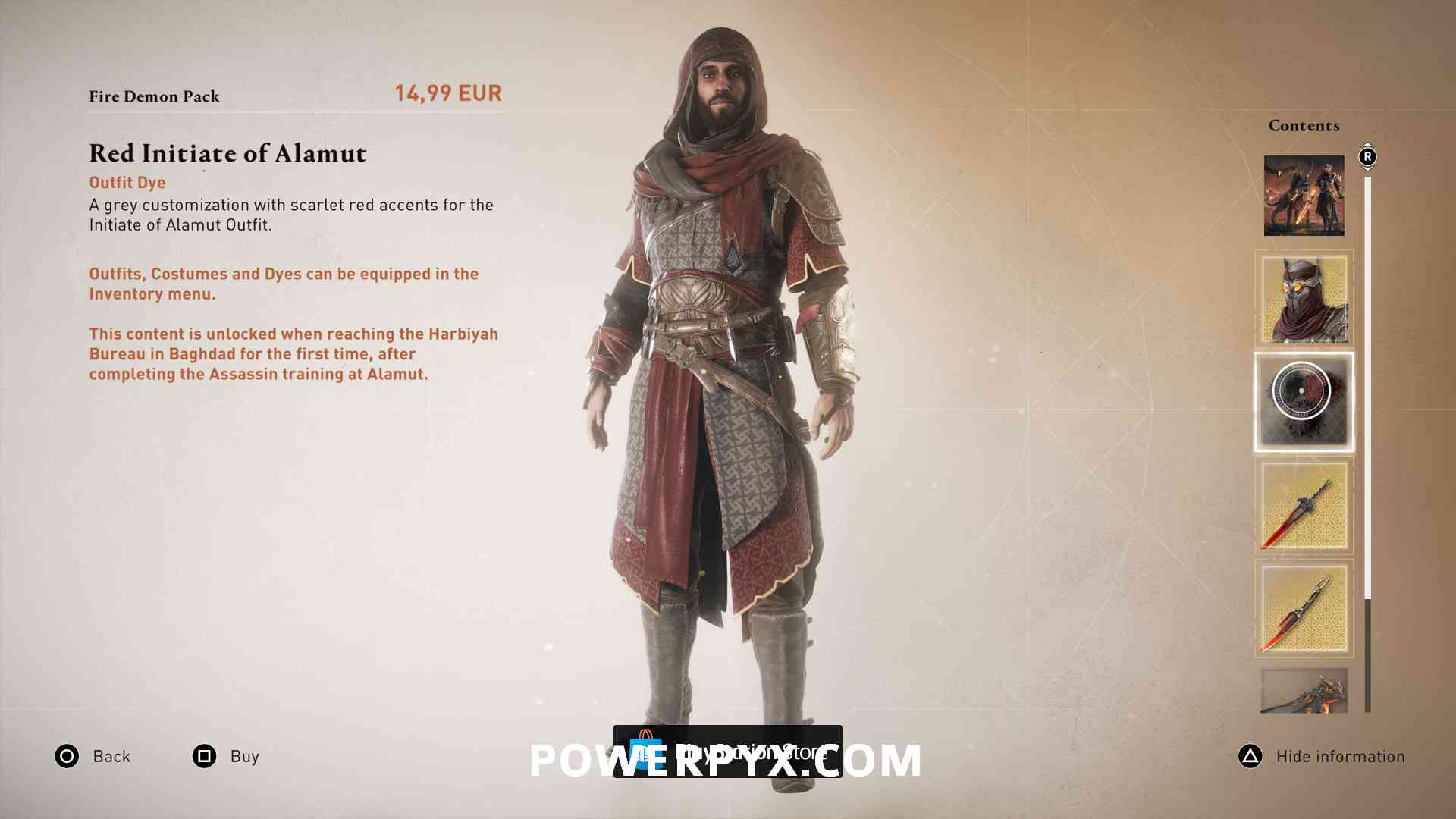 Assassin's Creed Mirage All Outfit Dyes