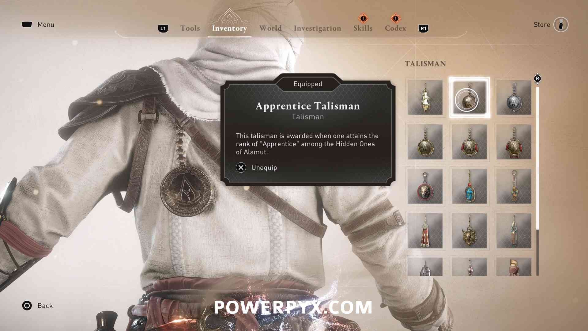 List of All Talismans