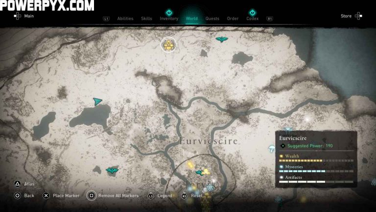 Assassin's Creed Valhalla Eurvicscire All Wealth Locations