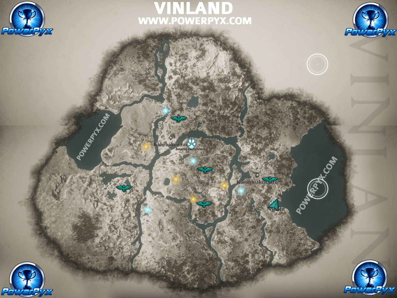 Assassins Creed Valhalla Vinland Map 