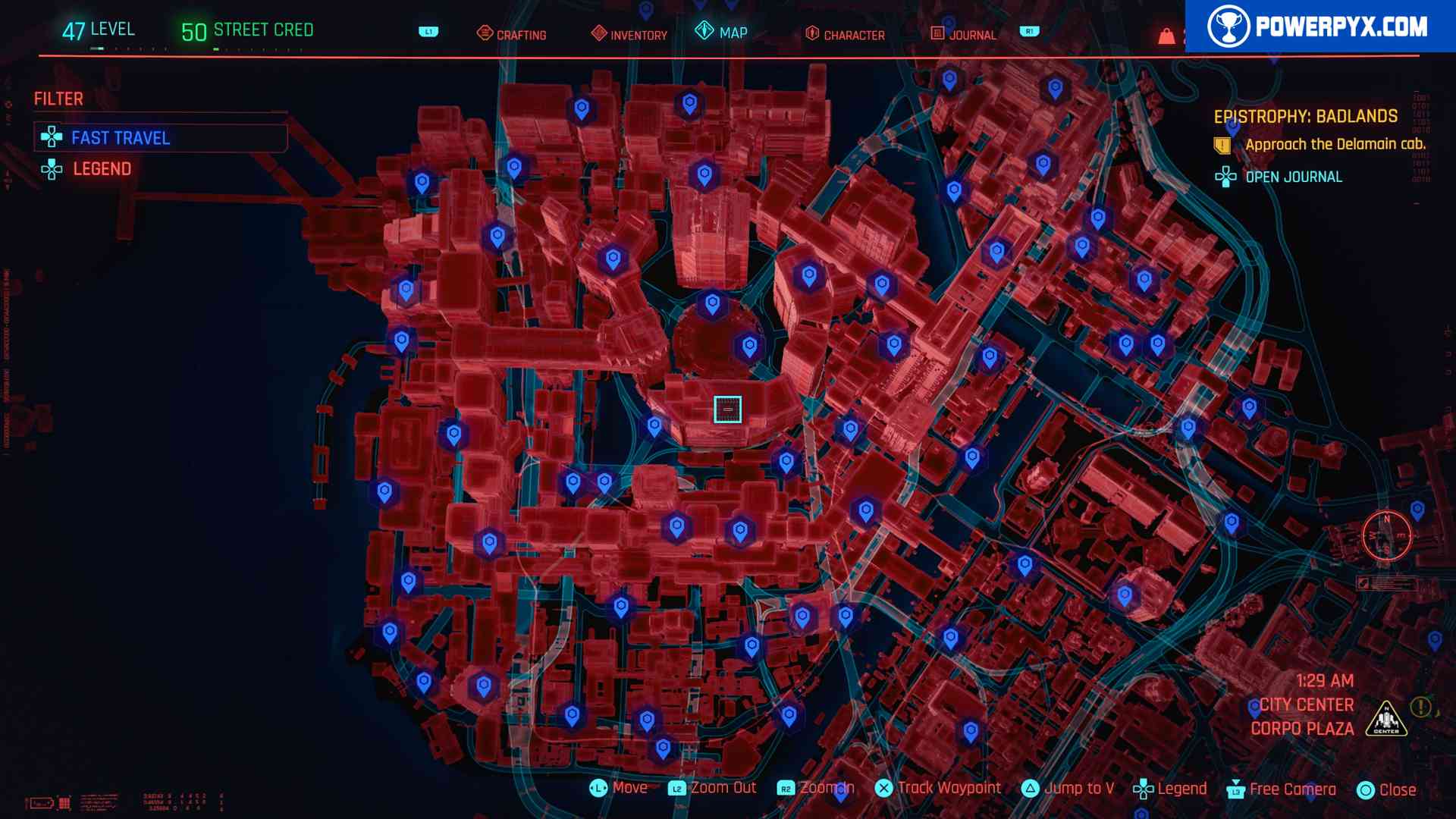 Cyberpunk 2077 Map Locations