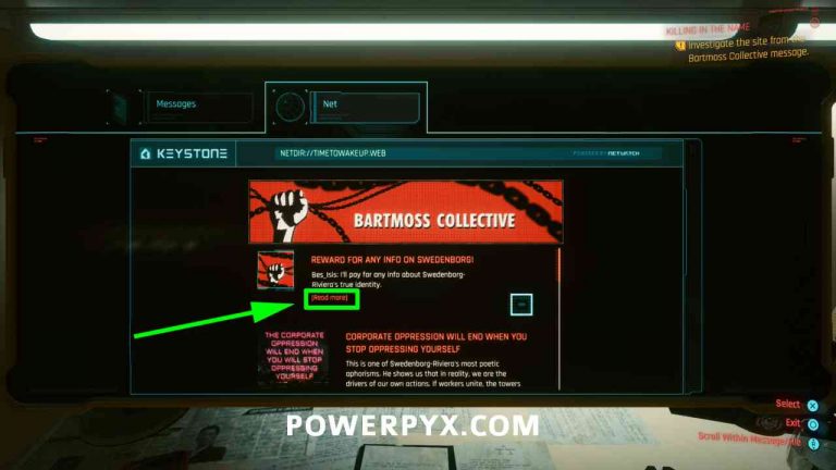 Cyberpunk 2077 Killing In The Name Walkthrough   Cyberpunk 2077 Killing In The Name 4 768x432 