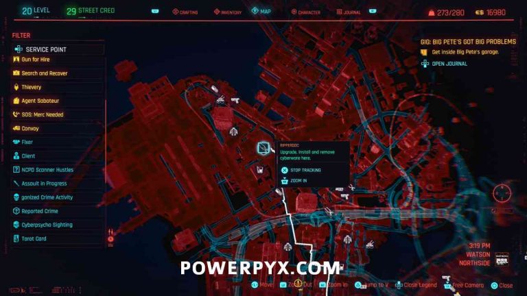 Cyberpunk 2077 All Ripperdoc Locations