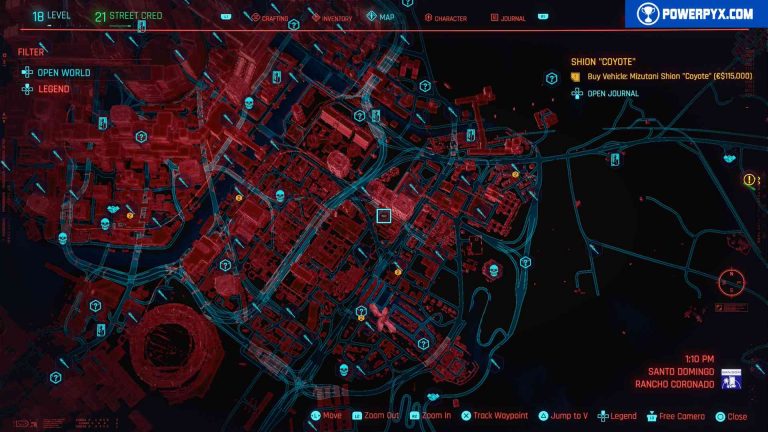 Cyberpunk 2077 All NCPD Scanner Hustles Locations