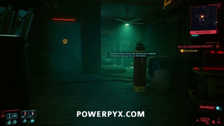 Cyberpunk 2077 The Heisenberg Principle Gig Walkthrough