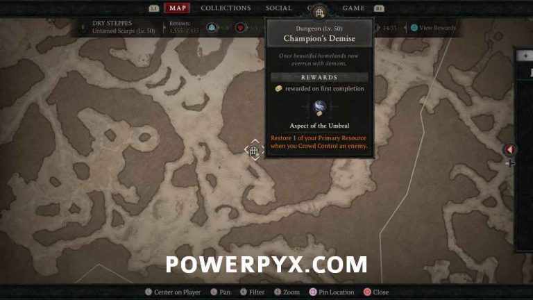 Diablo 4 Dry Steppes All Side Dungeon Locations