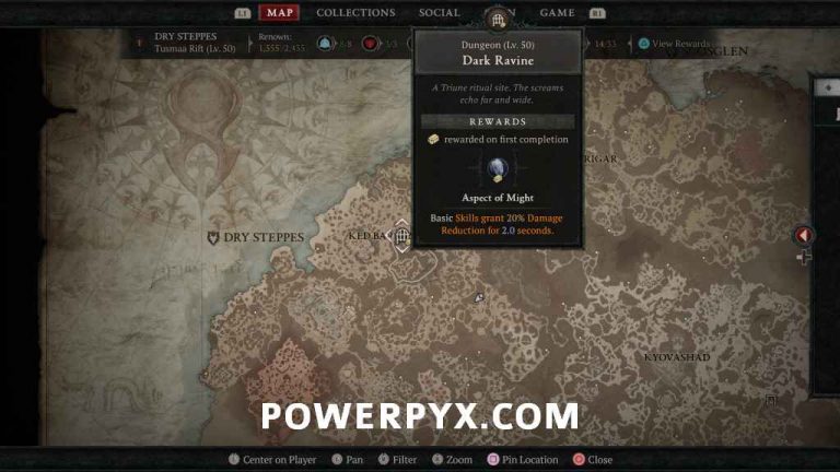 Diablo 4 Dry Steppes All Side Dungeon Locations