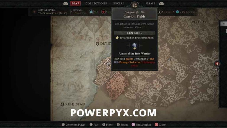 Diablo 4 Dry Steppes All Side Dungeon Locations