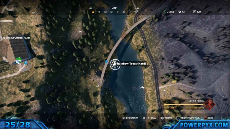 Far Cry 5 All Animals & Fish Locations (Hunting Spots, Hard Fishing Spots)