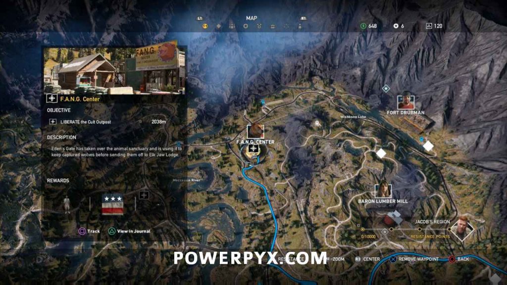 Far Cry 5 All Outpost Locations