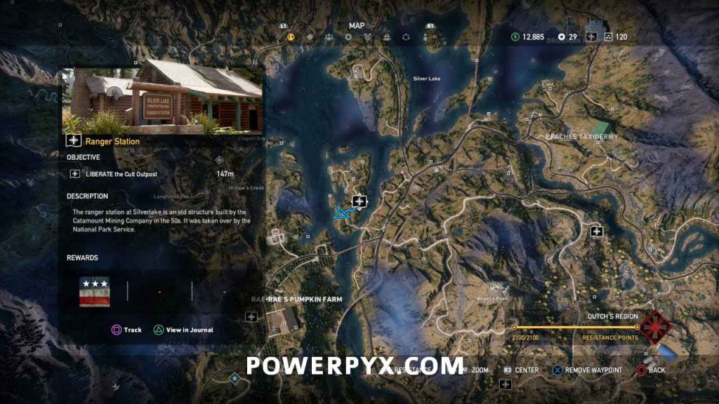 Карта алтарей в far cry 5 регион веры