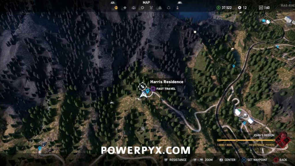 Far cry 5 темное время карта