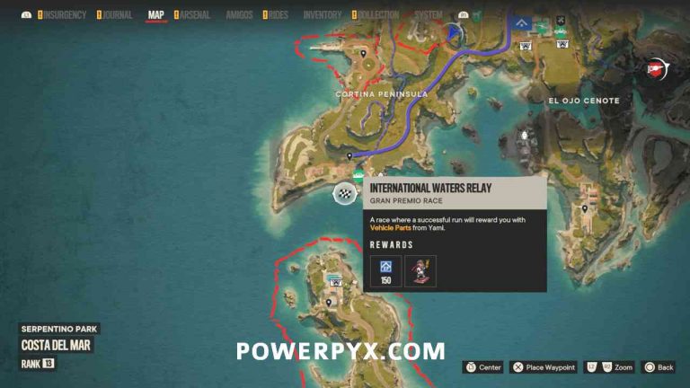 Far Cry 6 All Gran Premio Race Locations