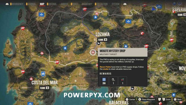 Far Cry 6 All Supply Drop Locations & Recon Points