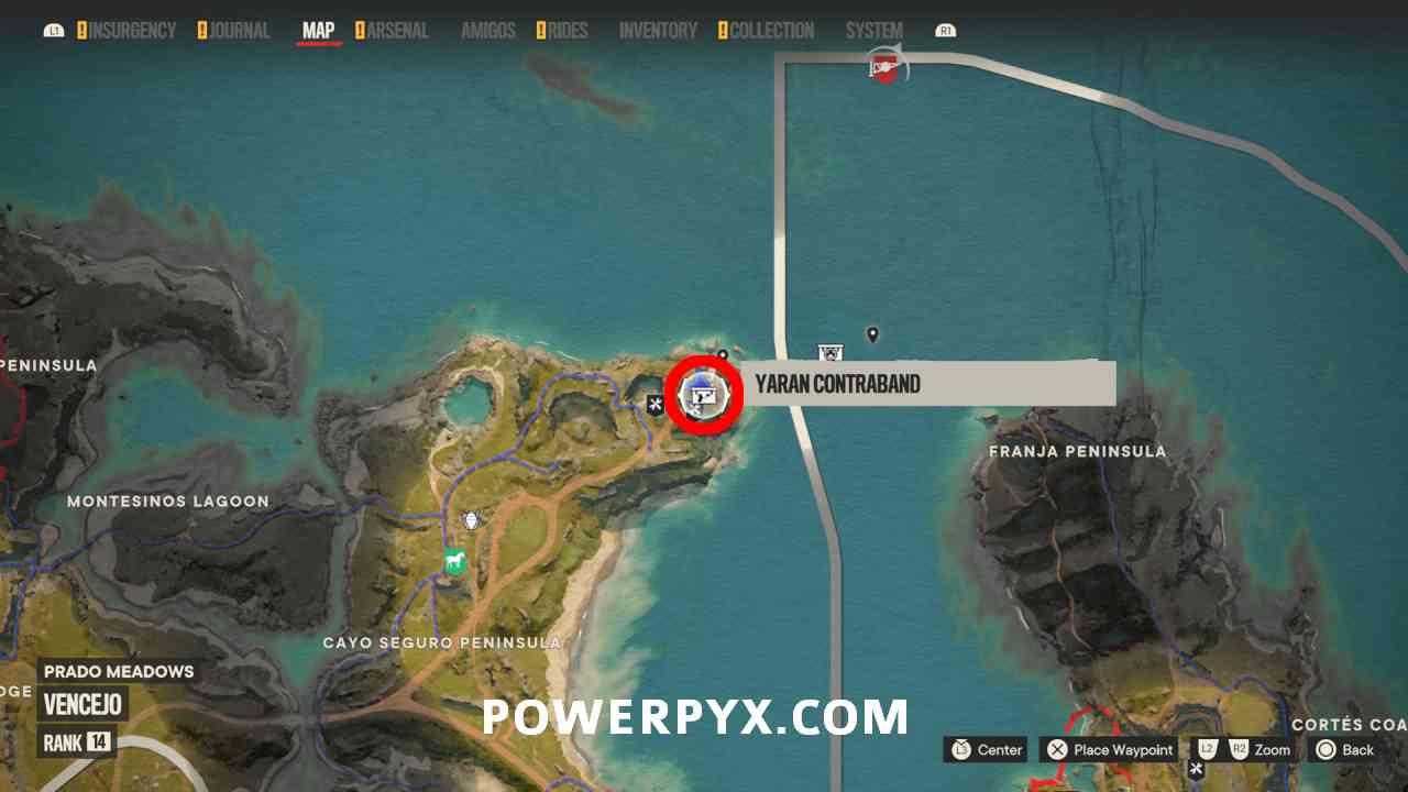 Far Cry 6: How to get the Urushi in Esperanza shipping yards