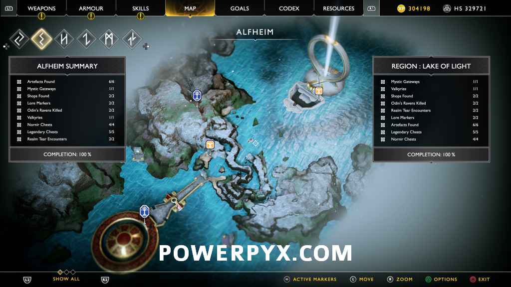 God Of War Alfheim Collectible Locations - roblox alfheim online accessories locations