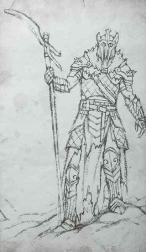 God of War Ragnarok Leak - Odin Concept Art 