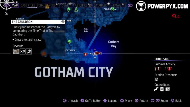 Gotham Knights All Batcycle Time Trials Locations