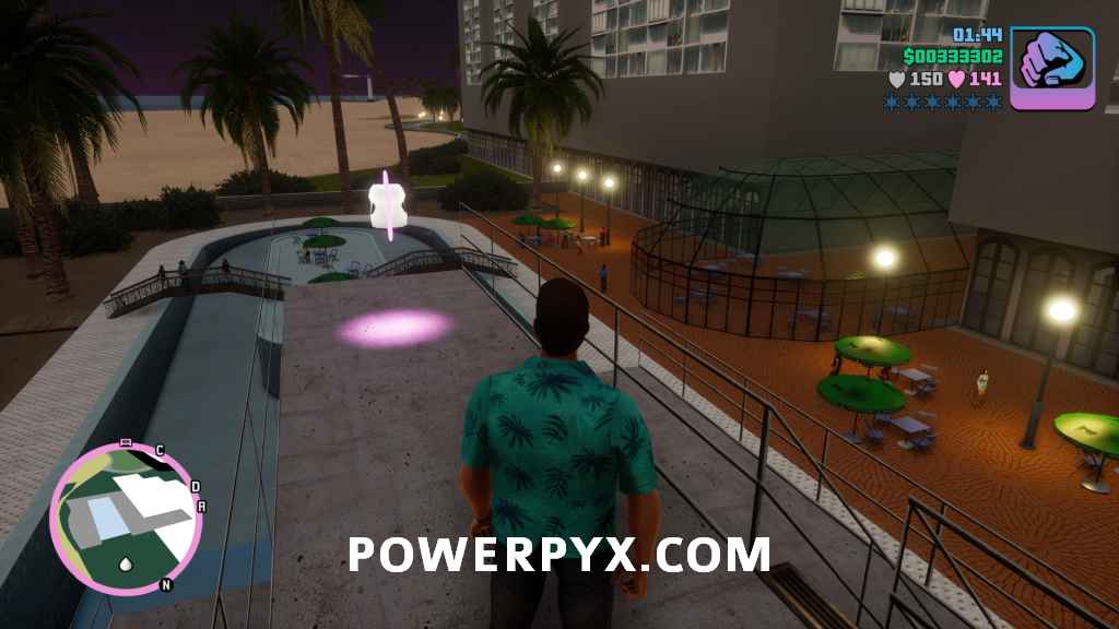 gta vice city map of rampages