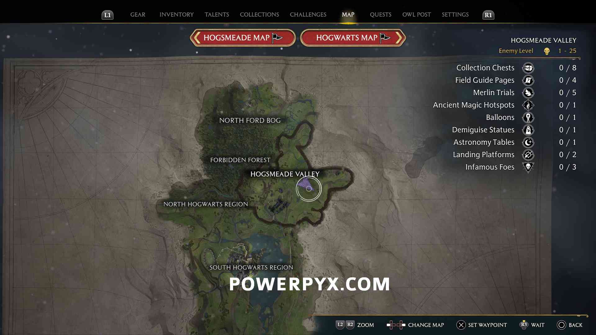 Hogwarts Legacy Plataformas de Pouso: Onde encontrar todas no mapa