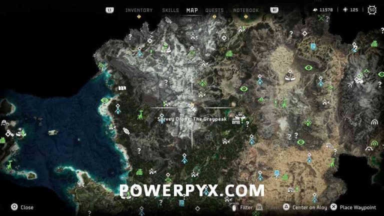 Horizon Forbidden West All Survey Drone Locations