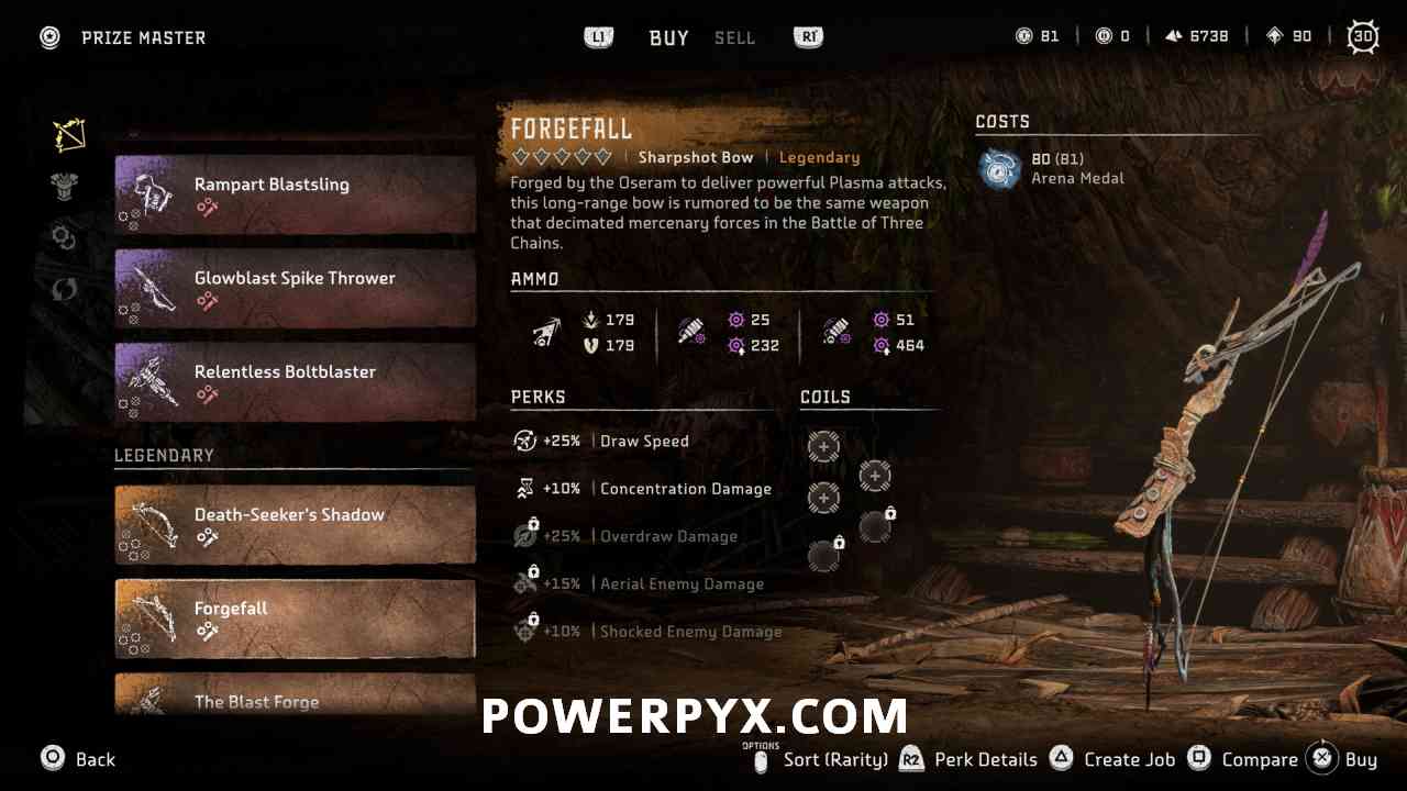 All Legendary Weapons and Locations - Horizon Forbidden West Guide - IGN