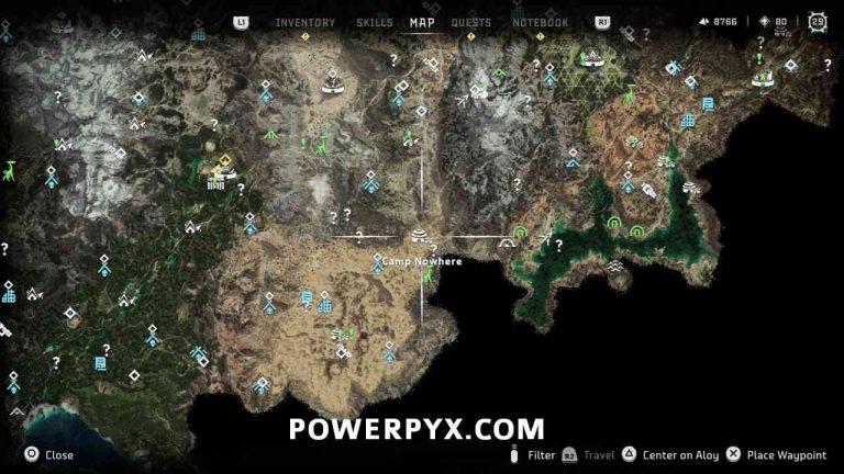 Horizon Forbidden West Settlement Locations