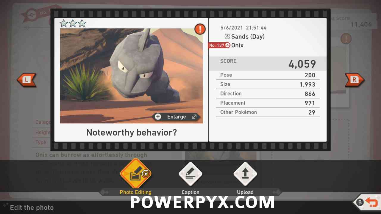 Onix - New Pokemon Snap Guide - IGN