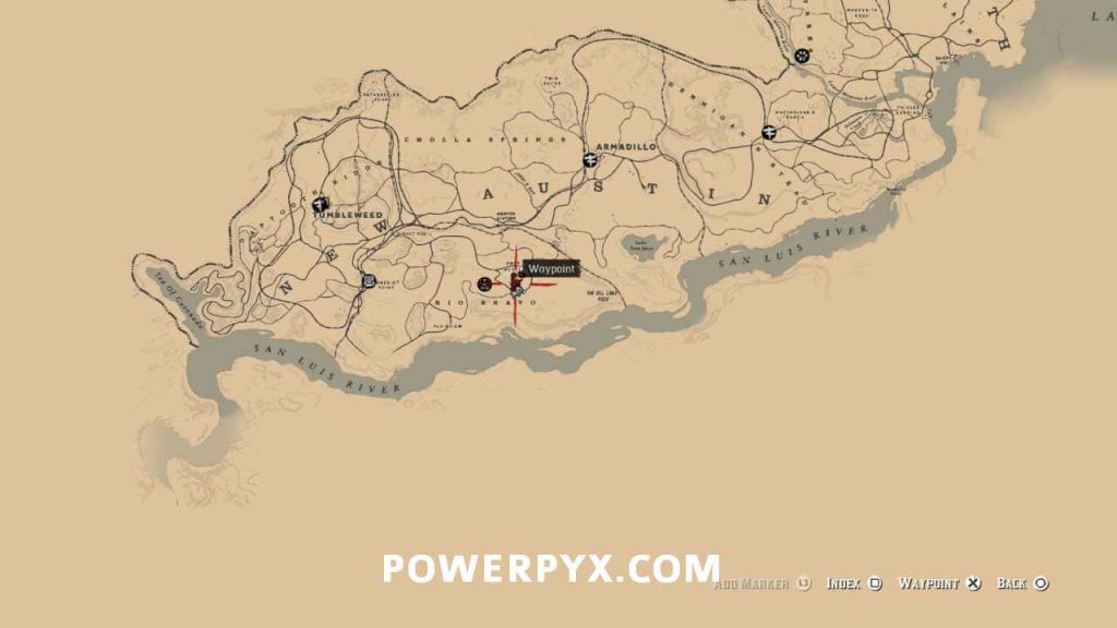 Red Dead Redemption 2 Gang Hideout Map