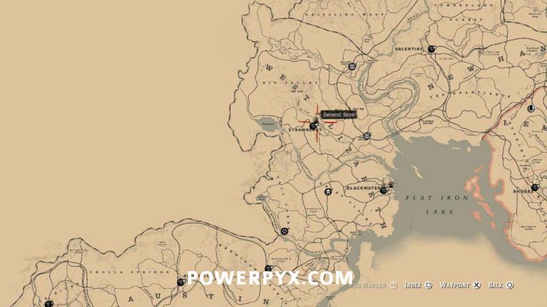 Red Dead Redemption 2 General Store Locations