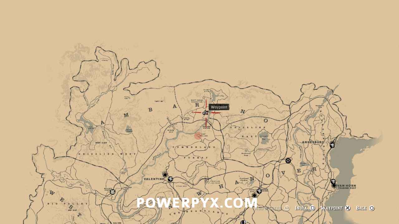 Interactive Red Dead Redemption 2 Map 