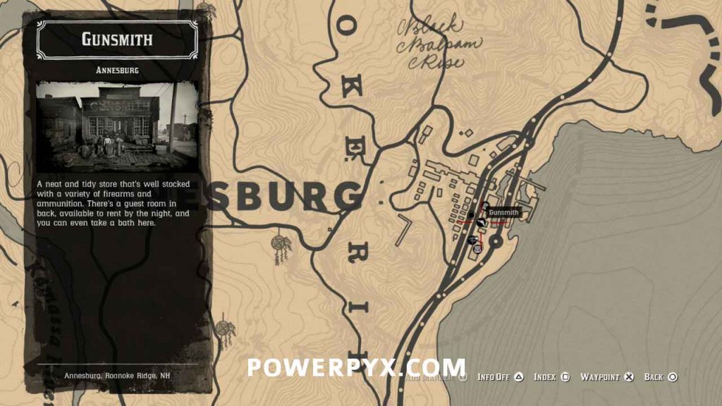 gunsmith in rhode island red dead redemption 2