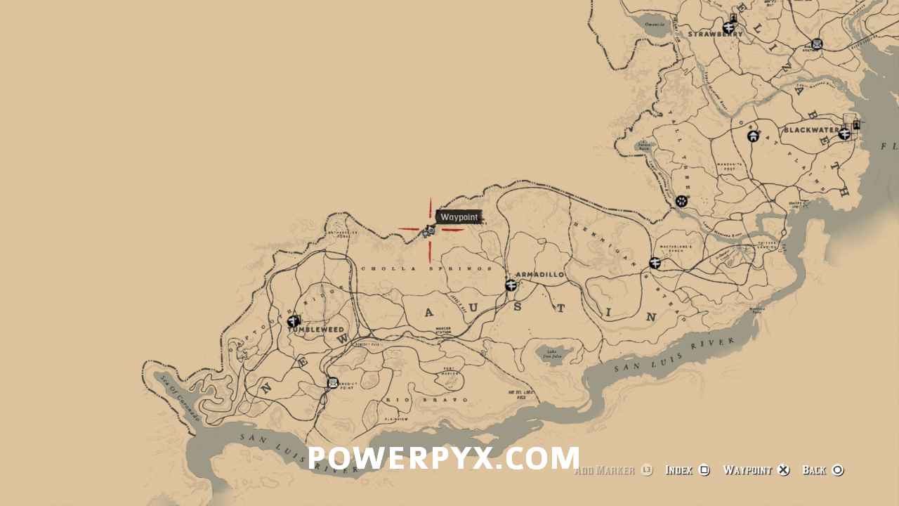 Red Dead Redemption All Weapons Locations