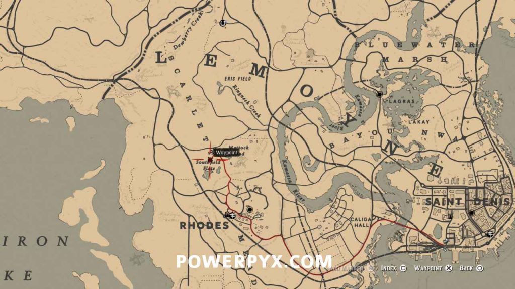 Red Dead Redemption 2 All Shack Locations