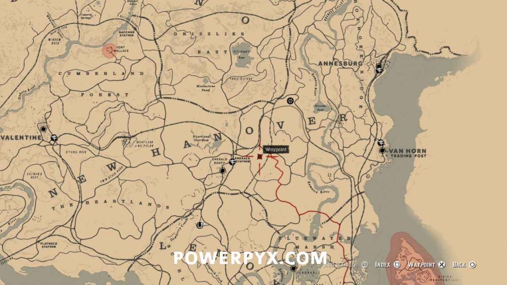 Red Dead Redemption 2 All Shack Locations