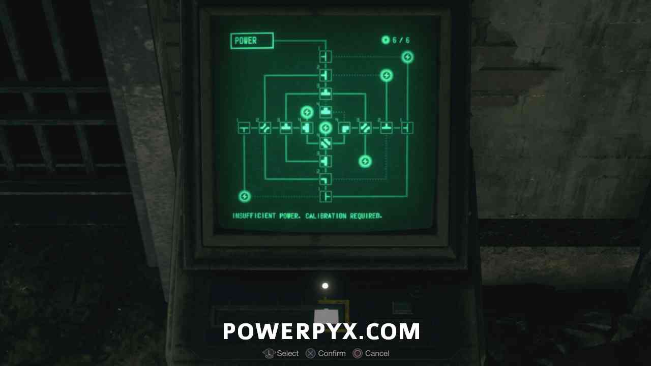 Freezer room power puzzle - Resident Evil 4
