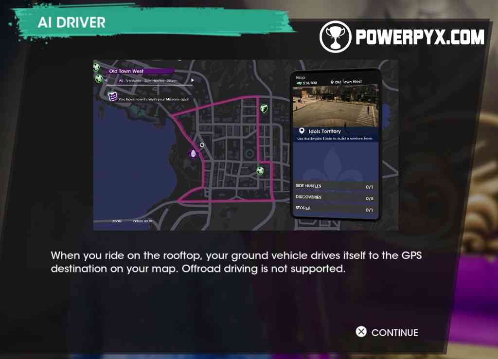 Saints Row How to Enable Auto Drive