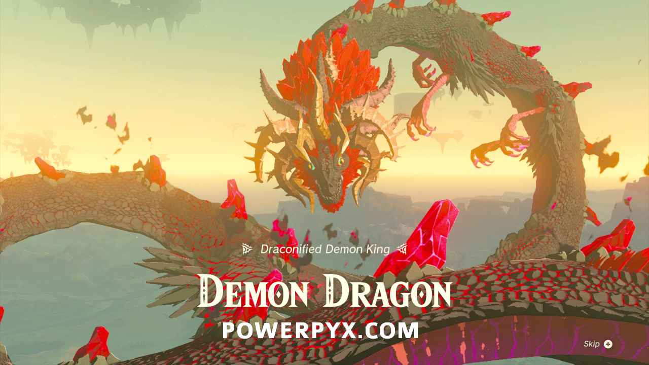 demon riding dragon
