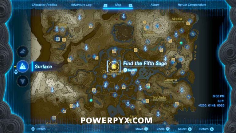 Zelda Tears Of The Kingdom Find The Fifth Sage Walkthrough