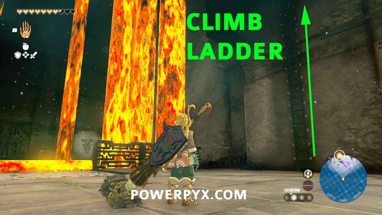 How to get the new Lava Ladder in steep steps 